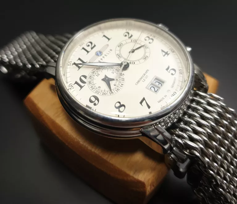 ZEGAREK ZEPPELIN LZ127 7684-5 STAL SZLACHETNA