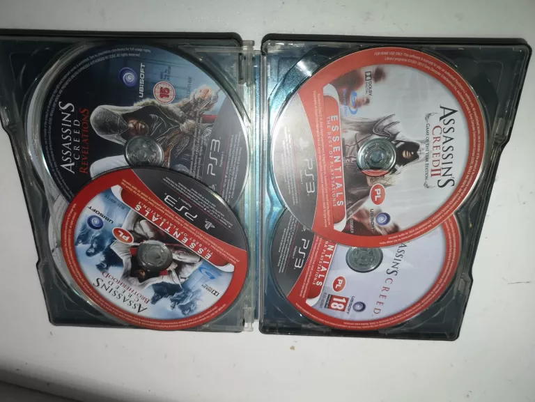 ASSASSINS CREED ANTHOLOGY PS3 STEELBOOK