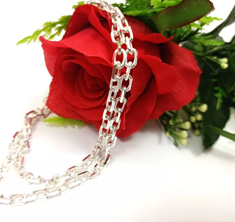 sliczny-nienoszony-lancuszek-291g-925-armii-krajowej-1a-goldap