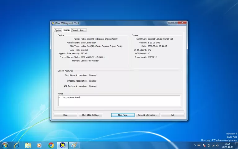 LAPTOP FUJITSU ESPRIMO V6535 1GB RAM I 150GB HDD