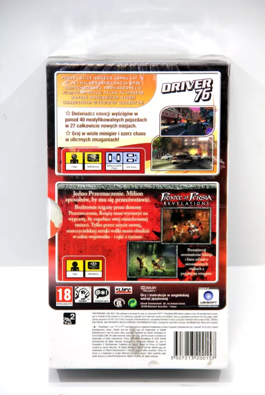 Action Pack: Driver 76 & Prince of Persia: Revelations - PSP