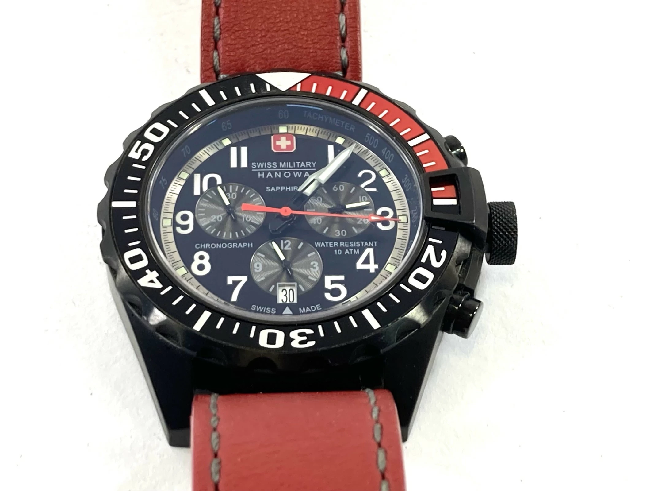 Swiss military clearance touchdown chrono