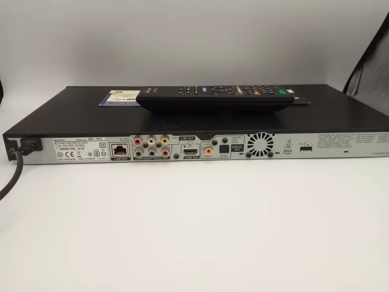 ODTWARZACZ BLU-RAY SONY BDP-S470 ZASILACZ PILOT