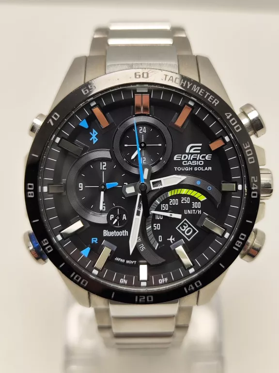 ZEGAREK CASIO EDIFICE EQB-501 HYBRYDA