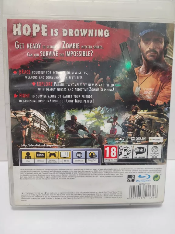GRA PS3 DEAD ISLAND RIPTIDE