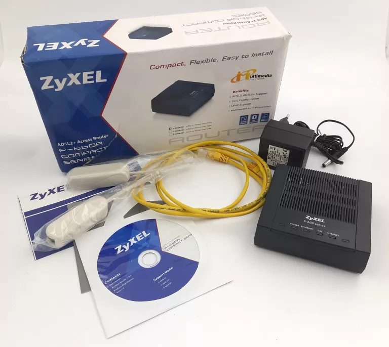 ROUTER-MODEM ZYXEL P-660R-D1 KOMPLET