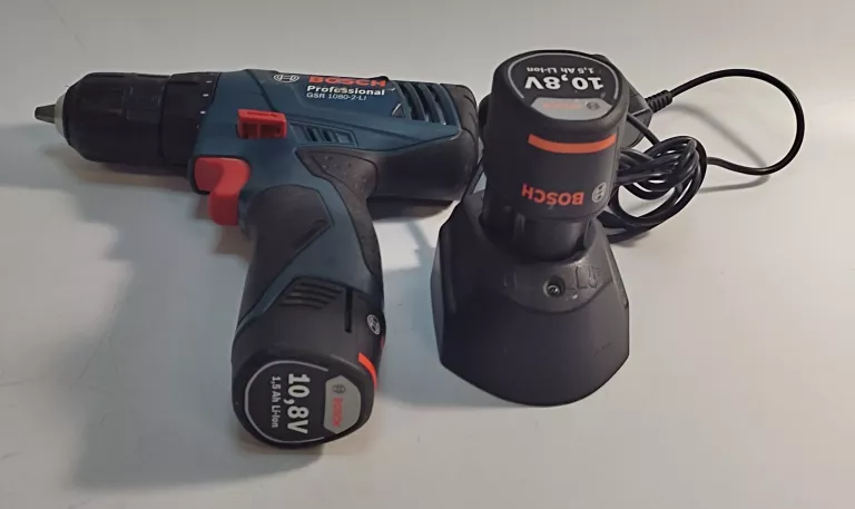 WKRĘTARKA BOSCH GSR 1080-2-LI / 2 AKUMULATORY