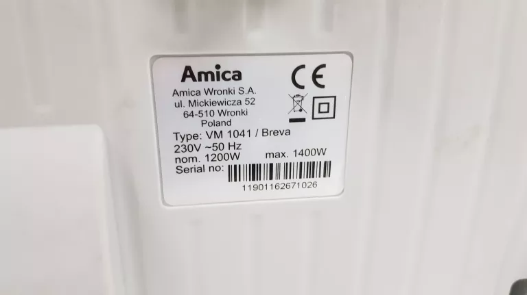 ODKURZACZ AMICA BREVA + AKCESORIA CZYTAJ OPIS!