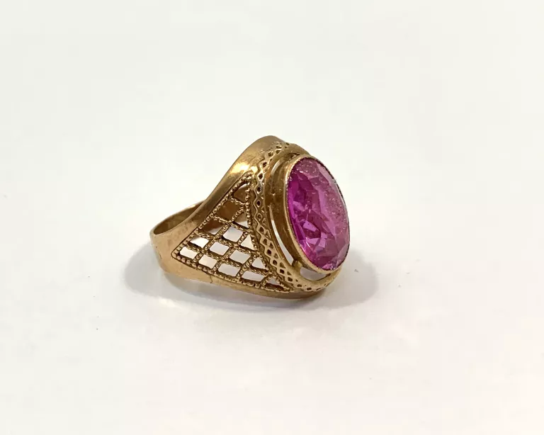 PIĘKNY ZŁOTY PIERŚCIONEK 6,90 G 585