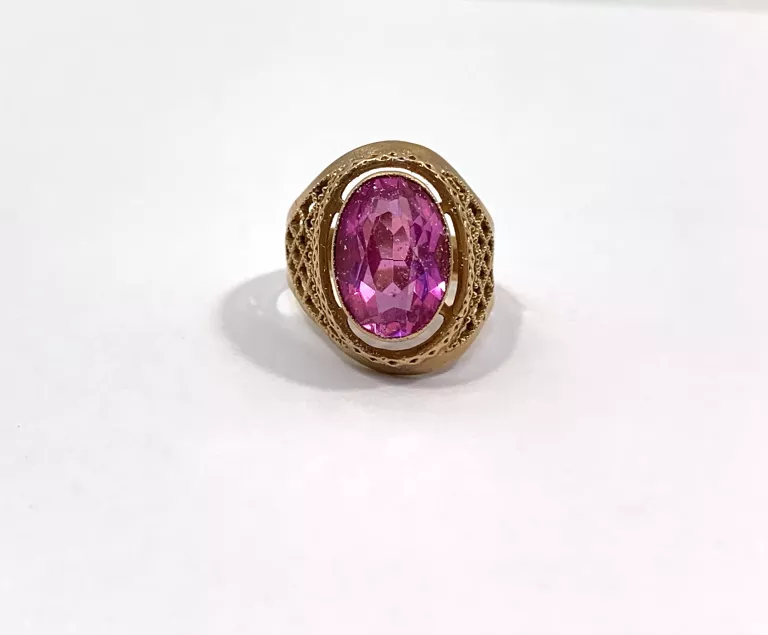 PIĘKNY ZŁOTY PIERŚCIONEK 6,90 G 585