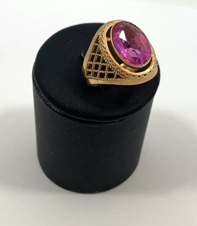 PIĘKNY ZŁOTY PIERŚCIONEK 6,90 G 585