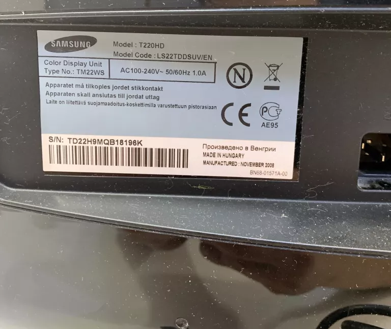 monitor-z-funkcja-telewizora-samsung-t220hd-kod-producenta-samsung-t220hd