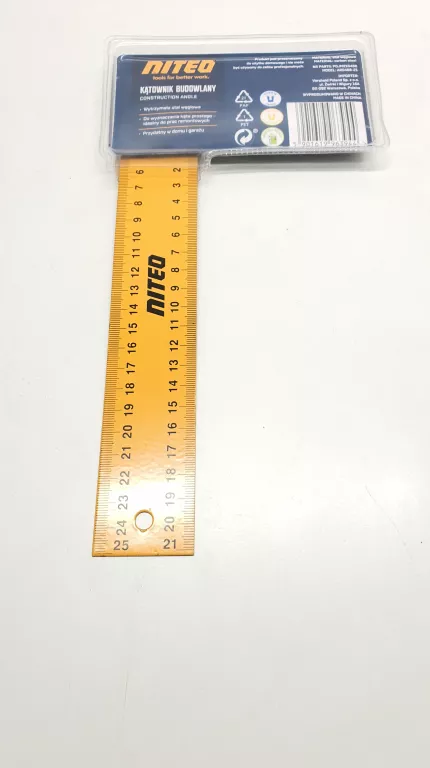 NITEO KĄTOWNIK BUDOWLANY 25 X 12,5 CM AR0488-21