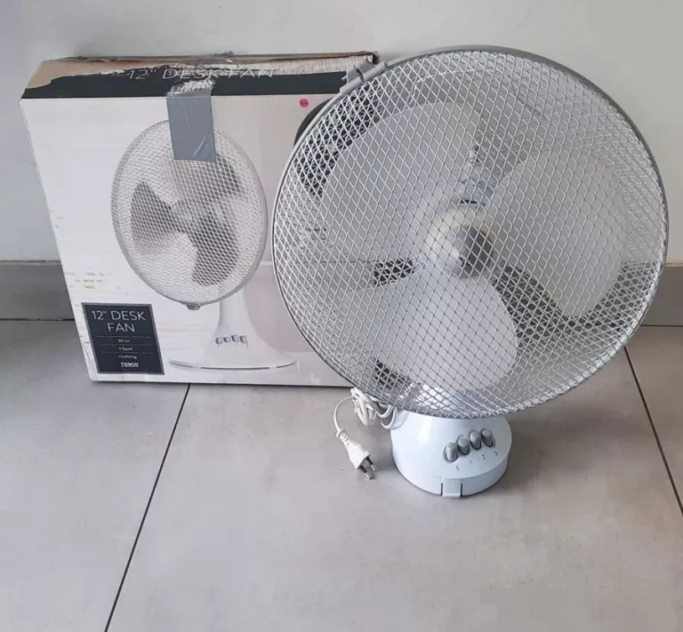 WENTYLATOR STOŁOWY TESCO DF1218W
