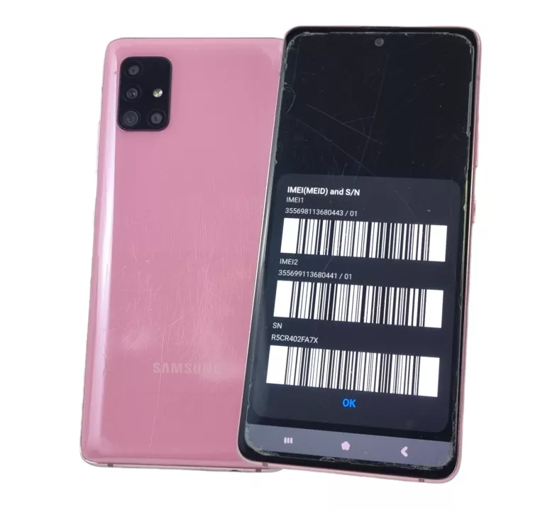 TELEFON SAMSUNG GALAXY A51 6/128GB RÓŻOWY USZK