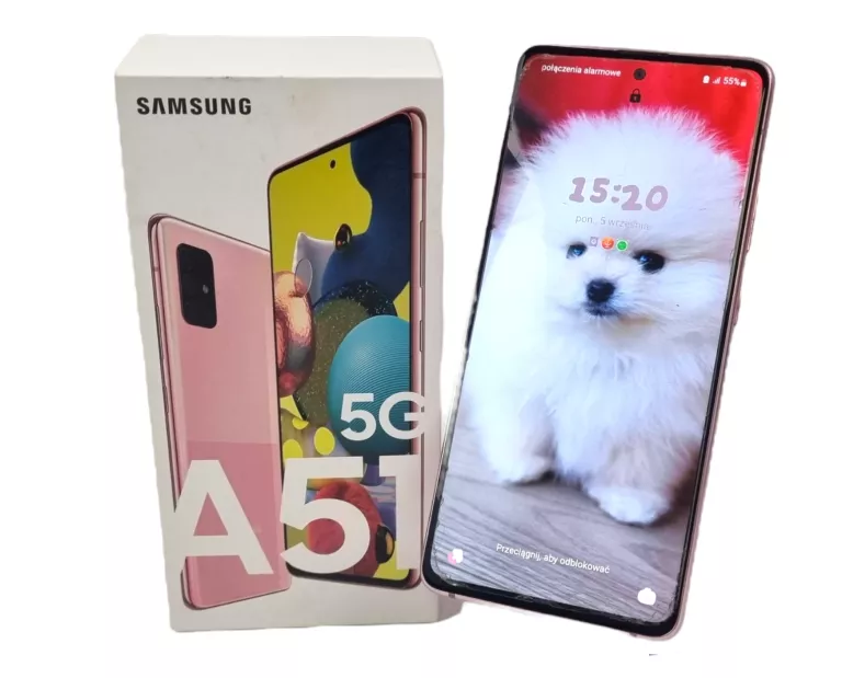 TELEFON SAMSUNG GALAXY A51 6/128GB RÓŻOWY USZK