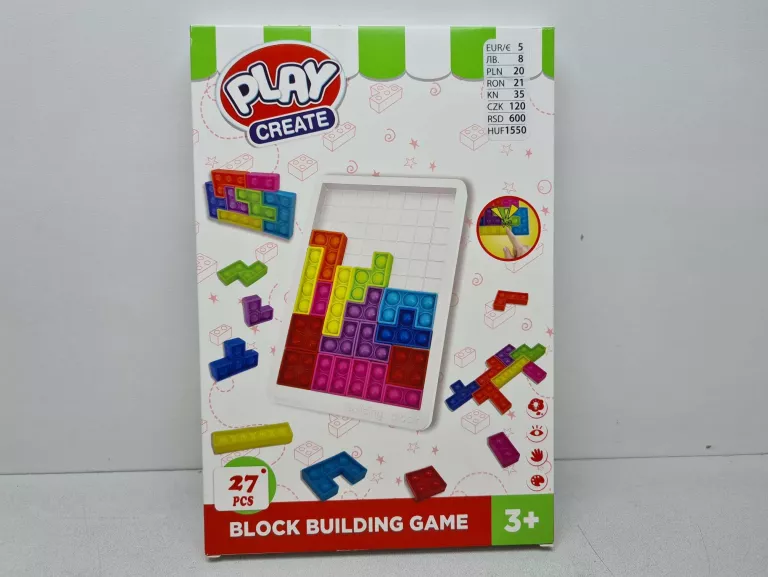 GRA ZRĘCZNOŚCIOWA BUBBLE PLAY CREATE