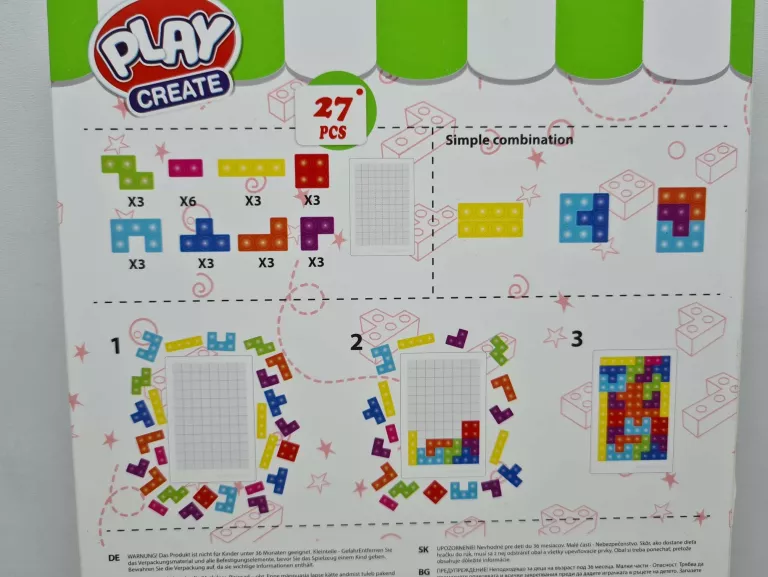 GRA ZRĘCZNOŚCIOWA BUBBLE PLAY CREATE
