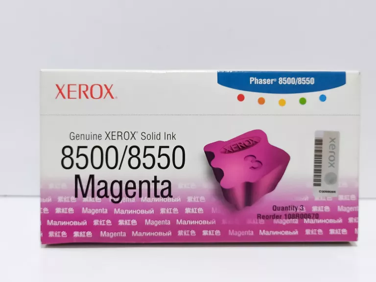 TUSZ XEROX PHASER 8500/8550 108R00670 MAGENTA