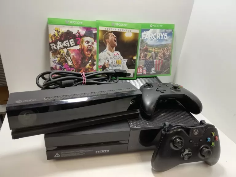 KONSOLA XBOX ONE KINNECT 2 PADY 3 GRY