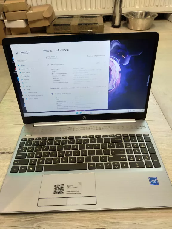 LAPTOP HP 250 G8 / 256GB/8GB/CELERON N4020/WIN11