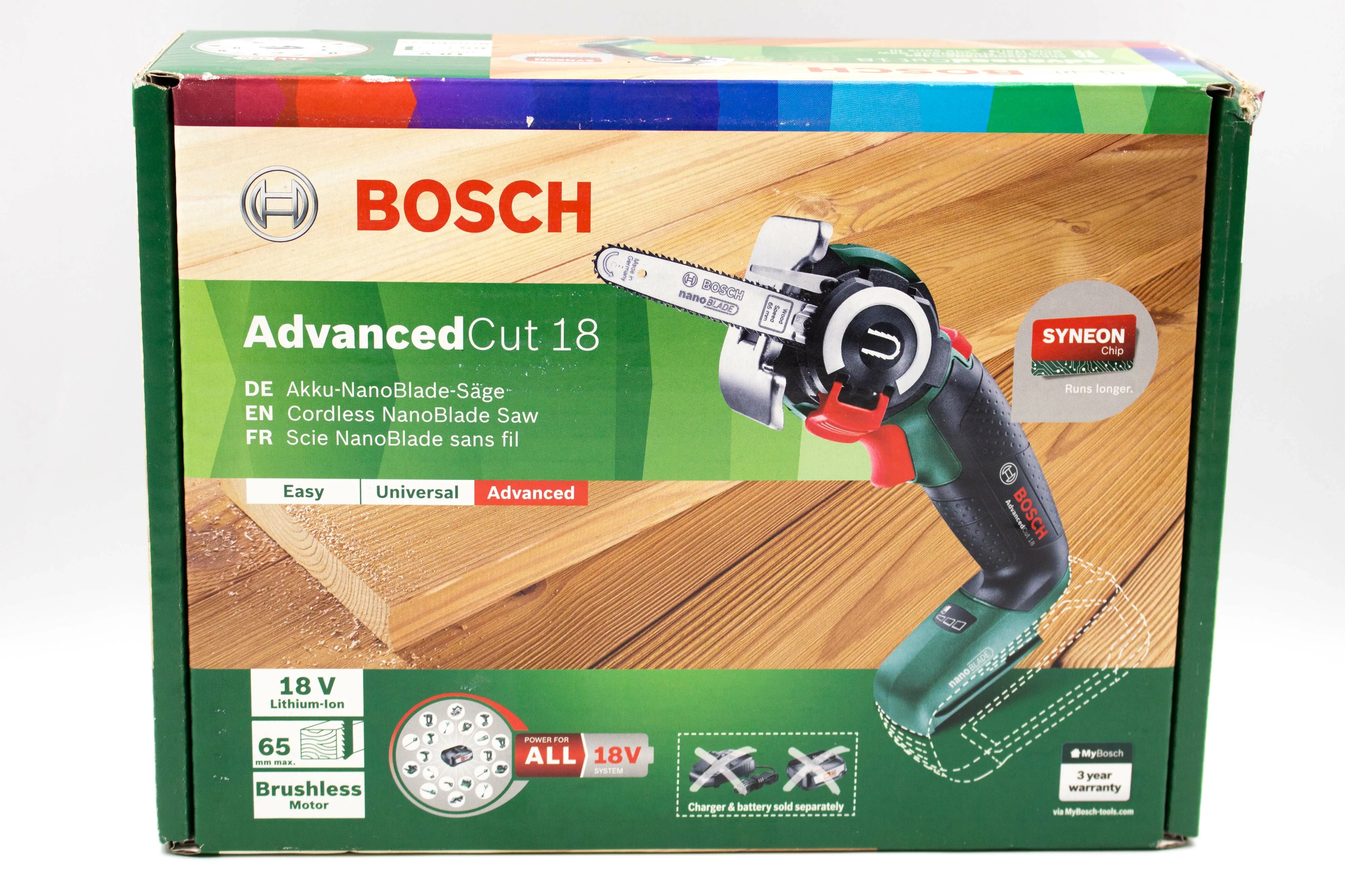 BOSCH PIŁA NANOBLADE ADVANCED CUT 18 Piły łańcuchowe Loombard.pl