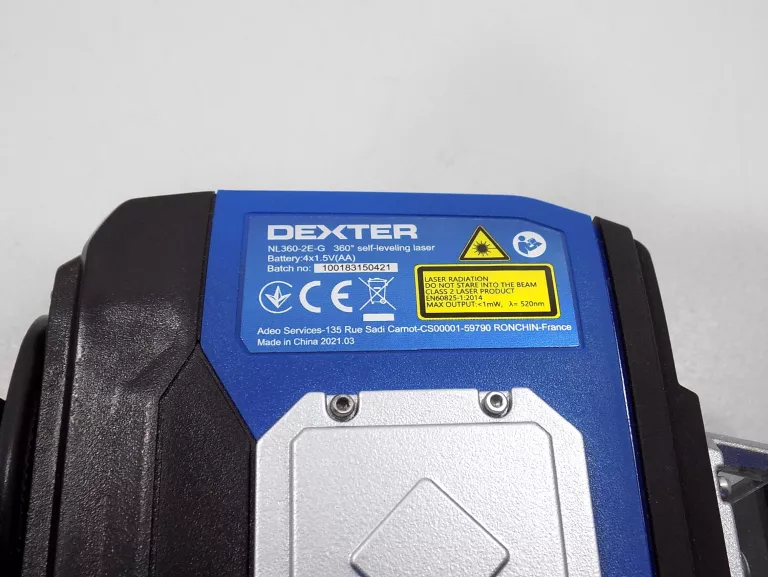 POZIOMICA LASEROWA KRZYŻOWA DEXTER NL360-2