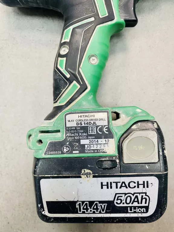 WKRĘTARKA AKUMULATOROWA HITACHI DS14DJL
