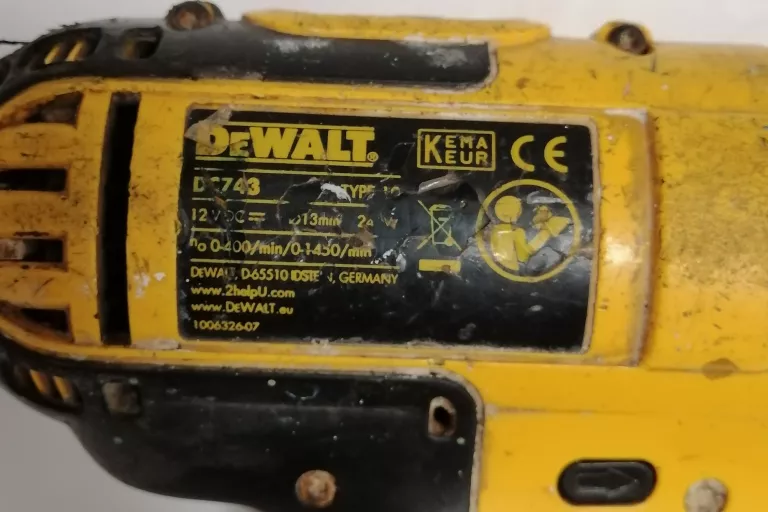 WKRĘTARKA DEWALT DC743 ZESTAW