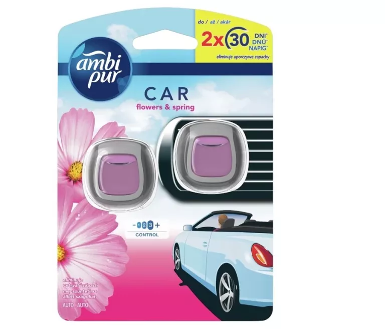 AMBI PUR CAR JAGUAR ZAPACH ODŚWIEŻACZ KWIATOWY