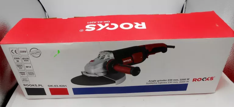 SZLIFIERKA ROOKS OK-03-4201 JAK NOWA 2200W