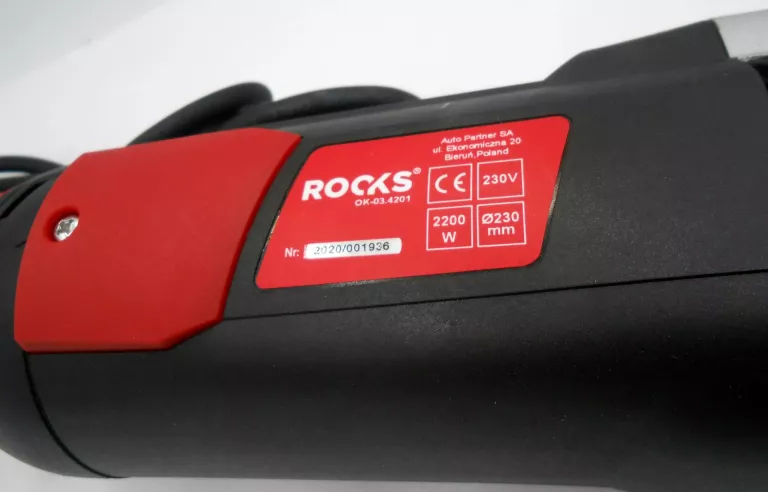 SZLIFIERKA ROOKS OK-03-4201 JAK NOWA 2200W