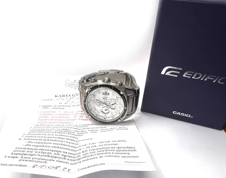 ZEGAREK MĘSKI CASIO EDIFICE EF-553D