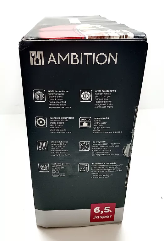 AMBITION BRYTFANNA JASPER Z POKRYWKĄ
