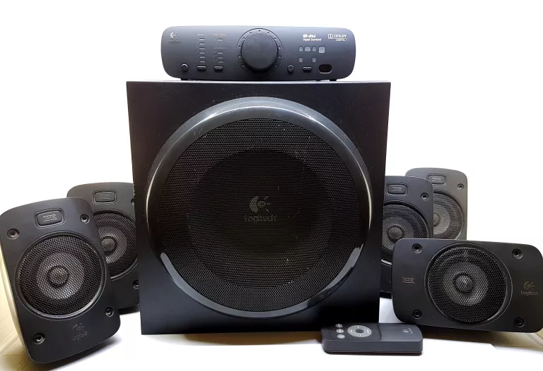 GŁOŚNIKI KOMPUTEROWE LOGITECH Z906 5.1 500W