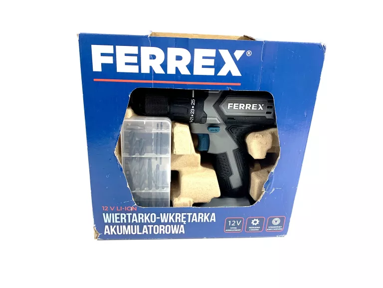 FERREX WIERTARKO WKRĘTARKA 12V LI-ION