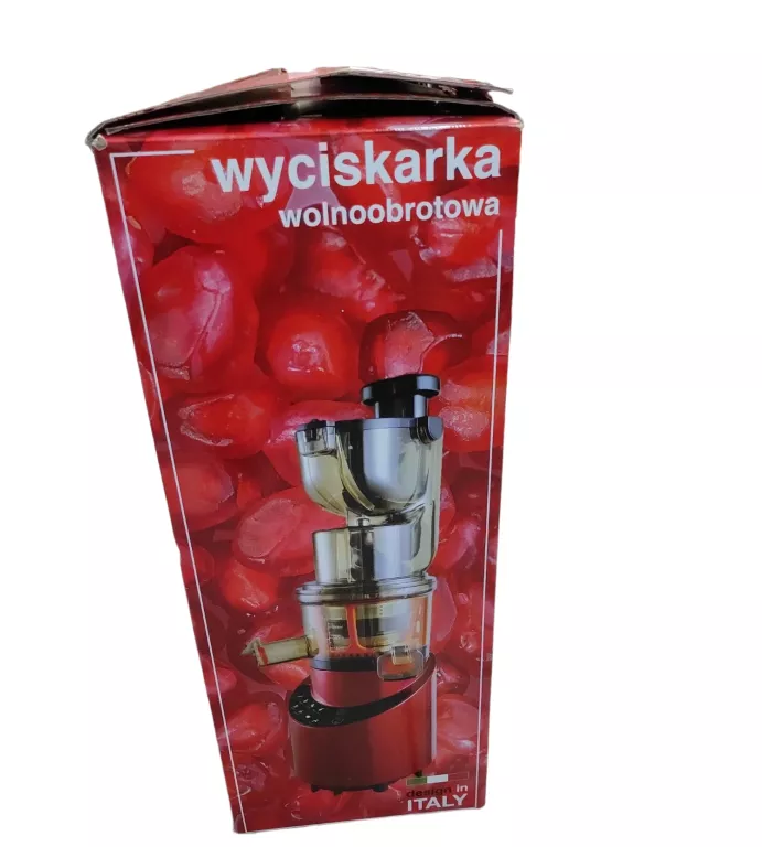 WYCISKARKA WOLNOOBROTOWA BIO JUICE POWYSTAWOWA