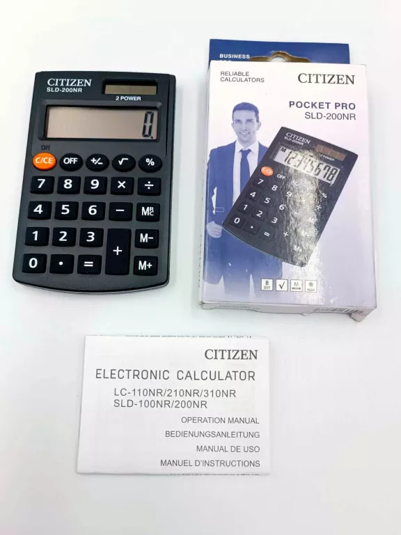 KALKULATOR CITIZEN POCKET PRO SLD-200NR