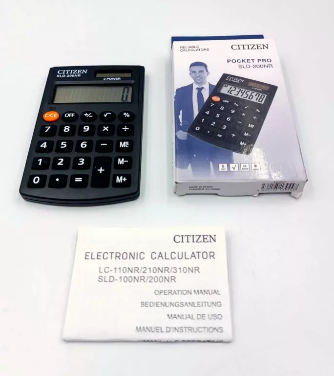 KALKULATOR CITIZEN POCKET PRO SLD-200NR