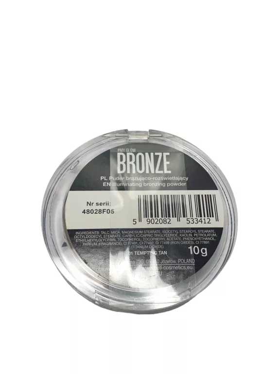 MY GLOW BRONZE BELL PUDER BRĄZUJĄCO-ROZŚWIETLAJĄCY