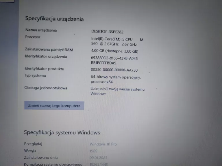 LAPTOP LENOVO THINKPAD T410