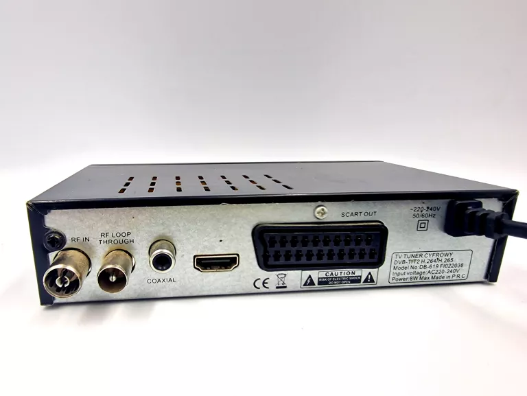 DEKODER DVB-T/T2 VAKOSS DB619