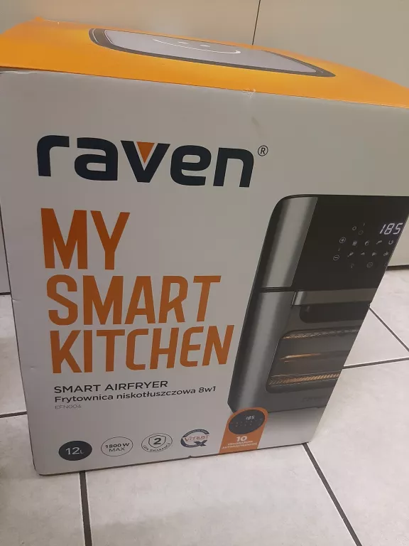 FRYTKOWNICA NISKOTLUSZCZOWA 8W1 RAVEN EFN004