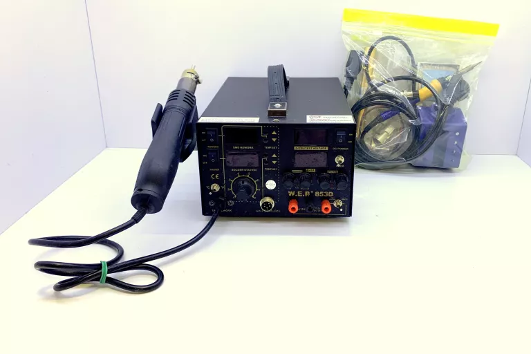 STACJA LUTOWNICZA WEP 853D 5W1 +AKCESORIA