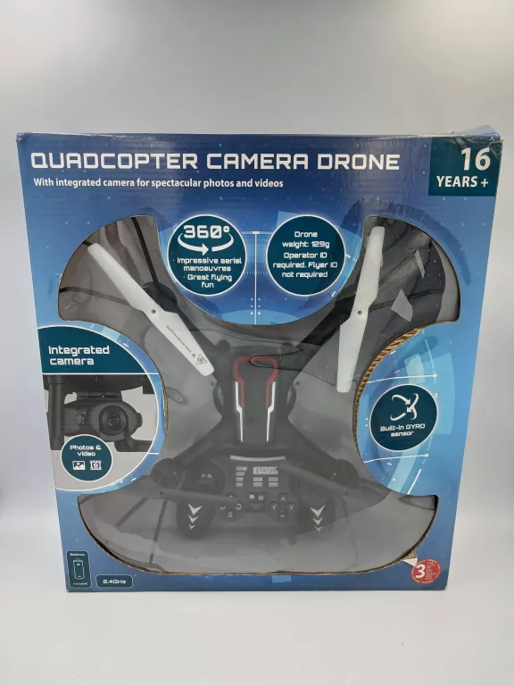 DRON QUADCOPTER CAMERA DRONE LED FULL HD