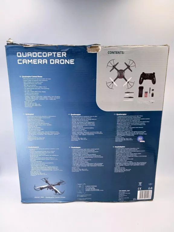 DRON QUADCOPTER CAMERA DRONE LED FULL HD