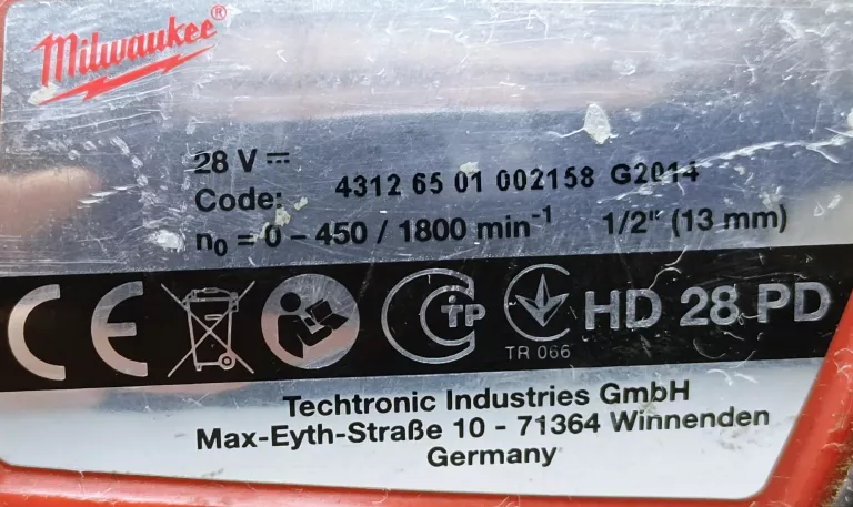 WKRĘTARKA MILWAUKEE HD 28PD