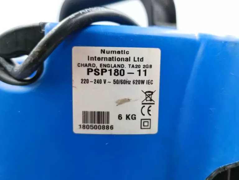 ODKURZACZ NUMATIC PSP 180 + RURA