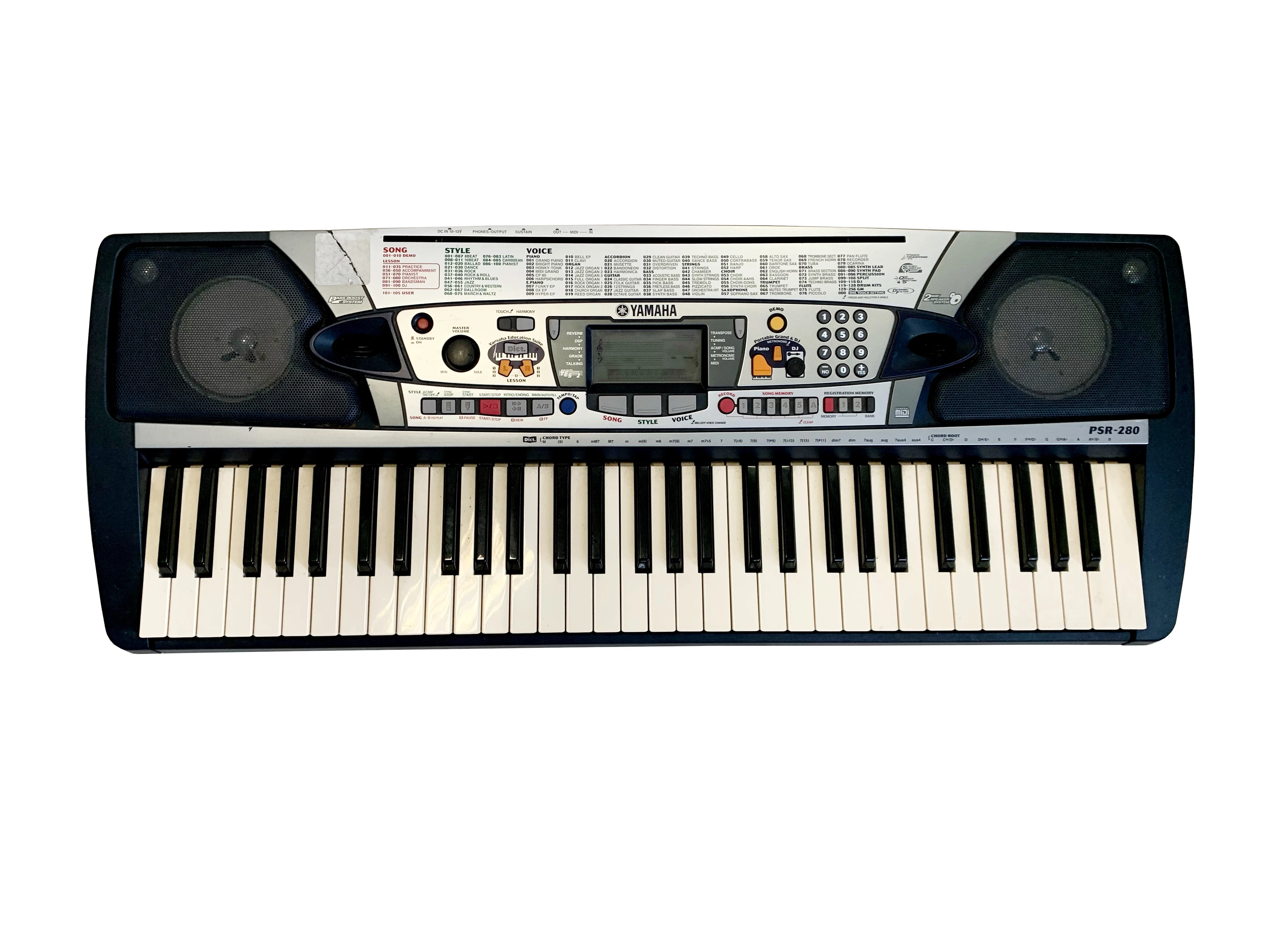 keyboard-yamaha-psr-280-61-klawiszy-wrzosowa-12a-jastrzebie-zdroj