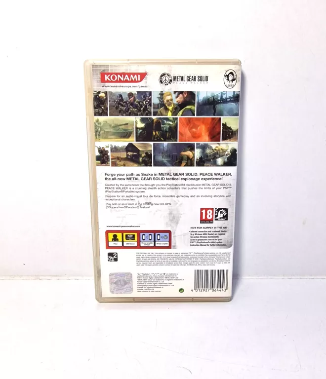 METAL GEAR SOLID: PEACE WALKER PSP